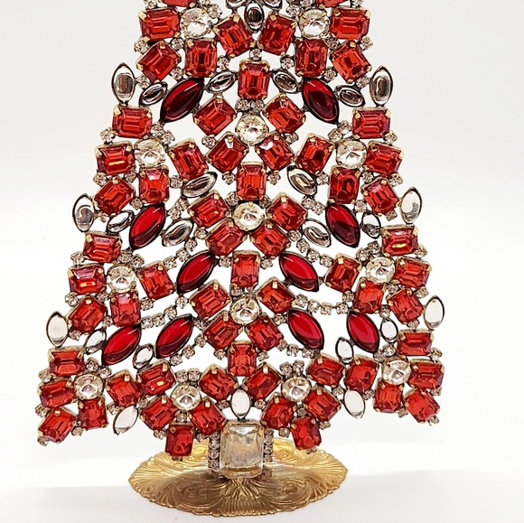 Vintage Czech Glass Christmas Tree - Picture 4 of 9